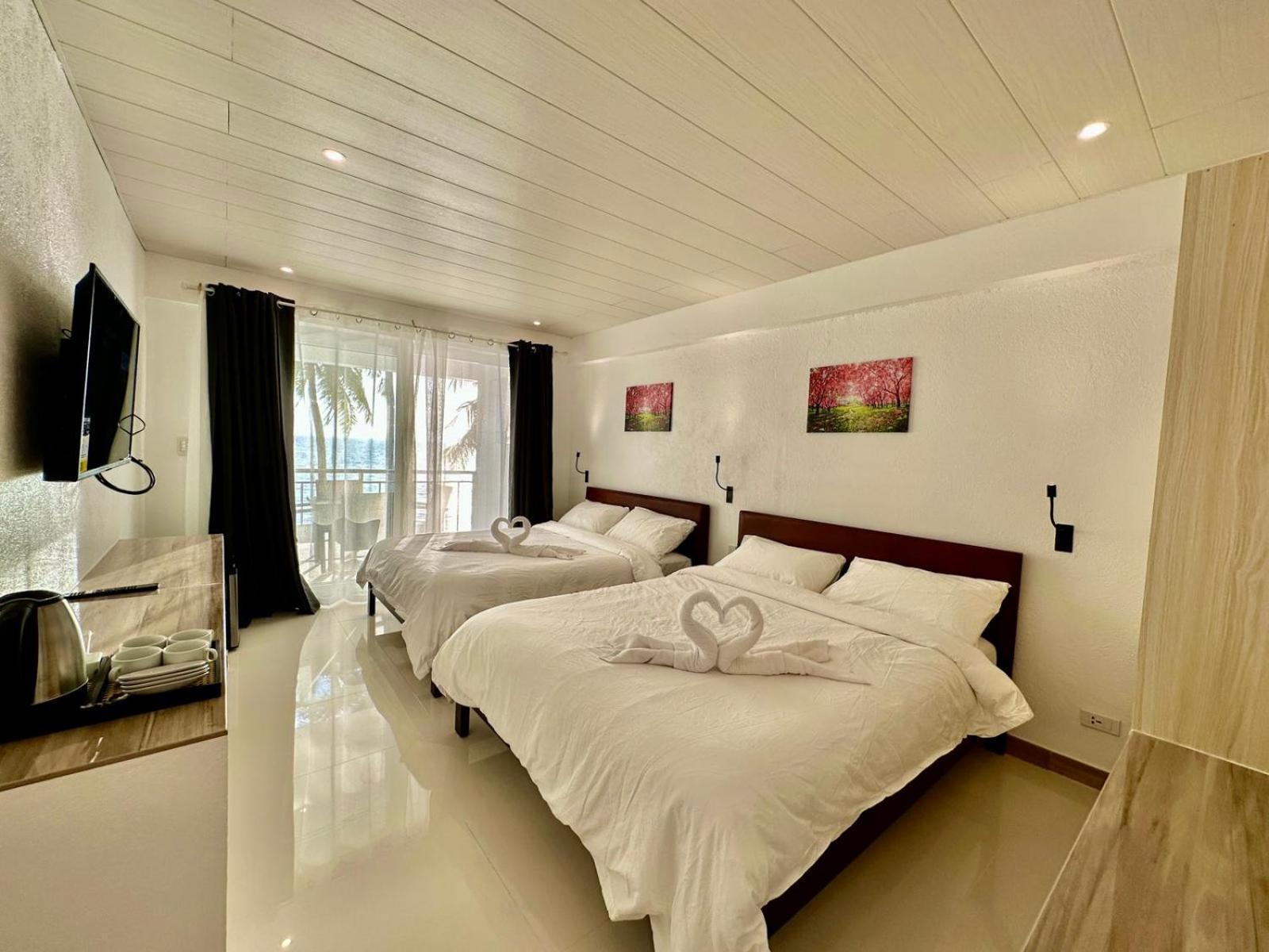 Calypso Beach And Dive Resort Manoc-Manoc Eksteriør billede