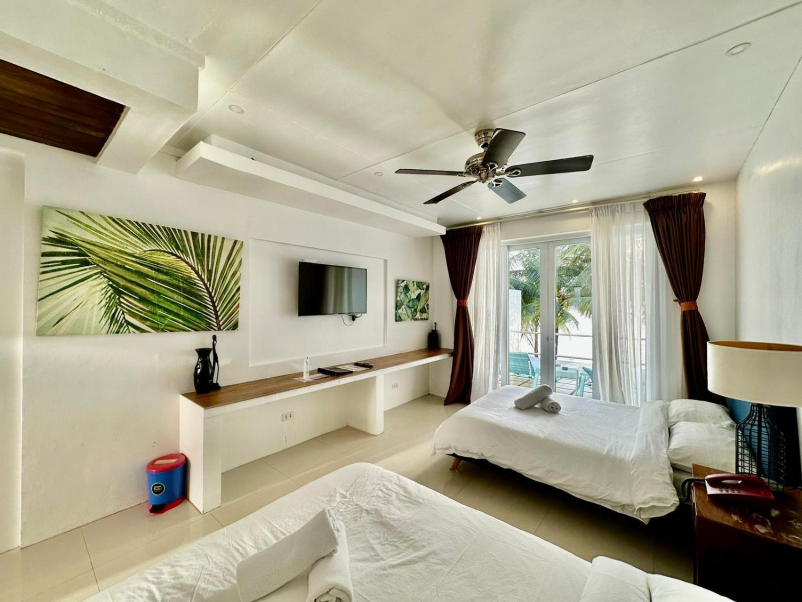 Calypso Beach And Dive Resort Manoc-Manoc Eksteriør billede